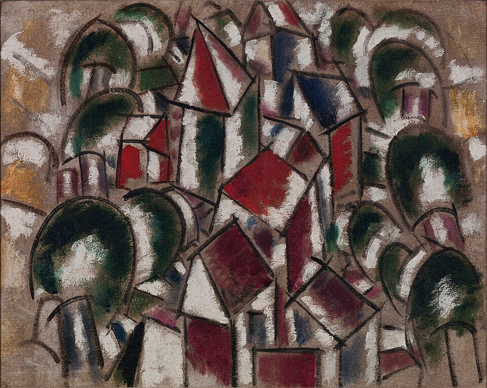 Fernand Leger Paysage No. 1 - Canvas Print