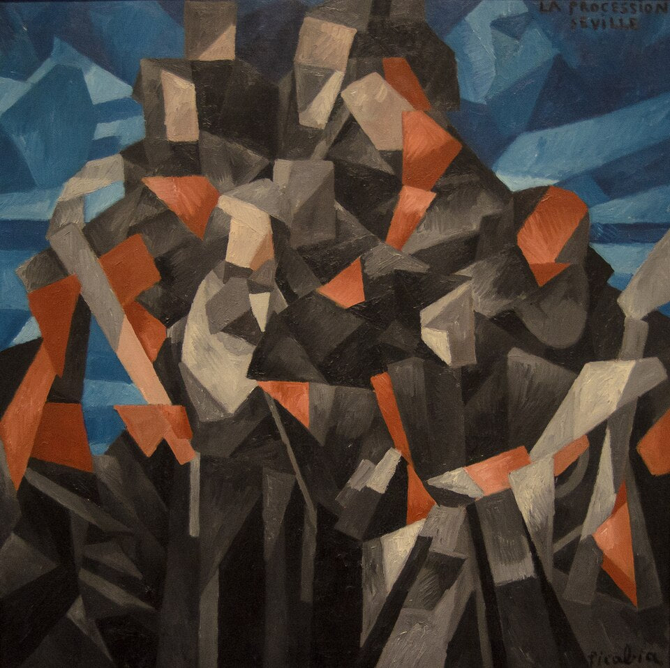 Francis Picabia The Procession, Seville - Canvas Print