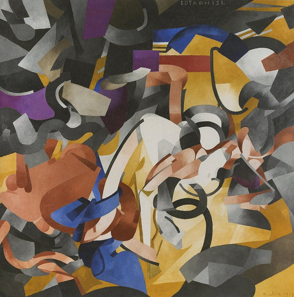 Francis Picabia Ecclesiastic - Canvas Print