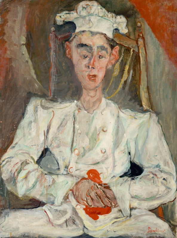 Chaim Soutine The Little Pastry Chef - Canvas Print