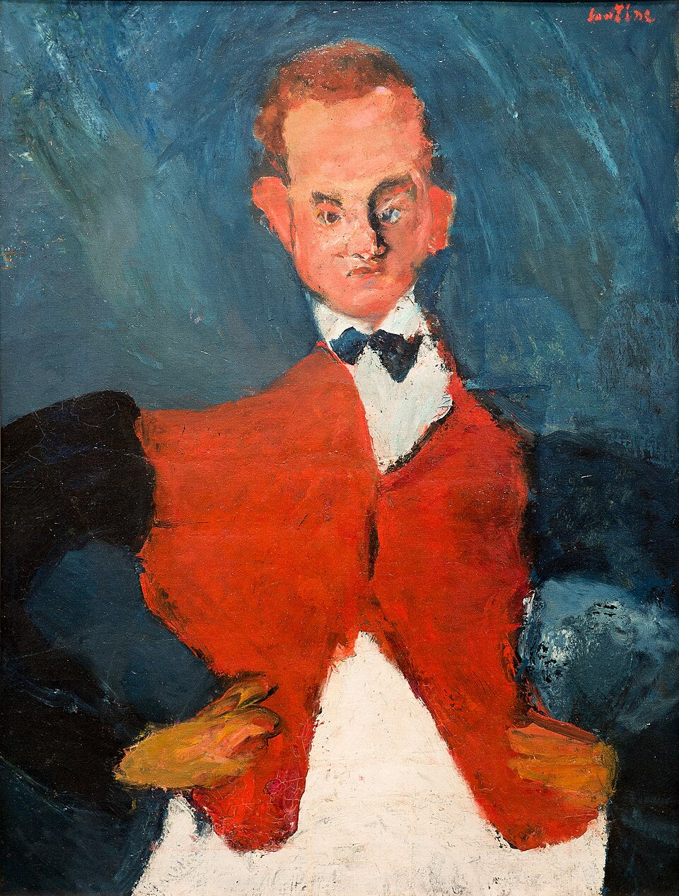 Chaim Soutine The Floor Waiter - Canvas Print