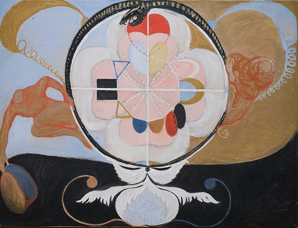 Hilma af Klint Evolution, No. 13, Group VI - Canvas Print