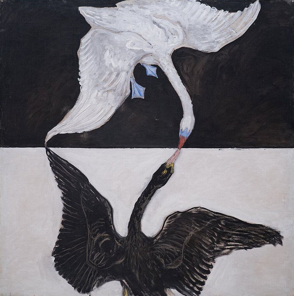 Hilma af Klint Group IX-SUW, The Swan, No. 1 - Canvas Print