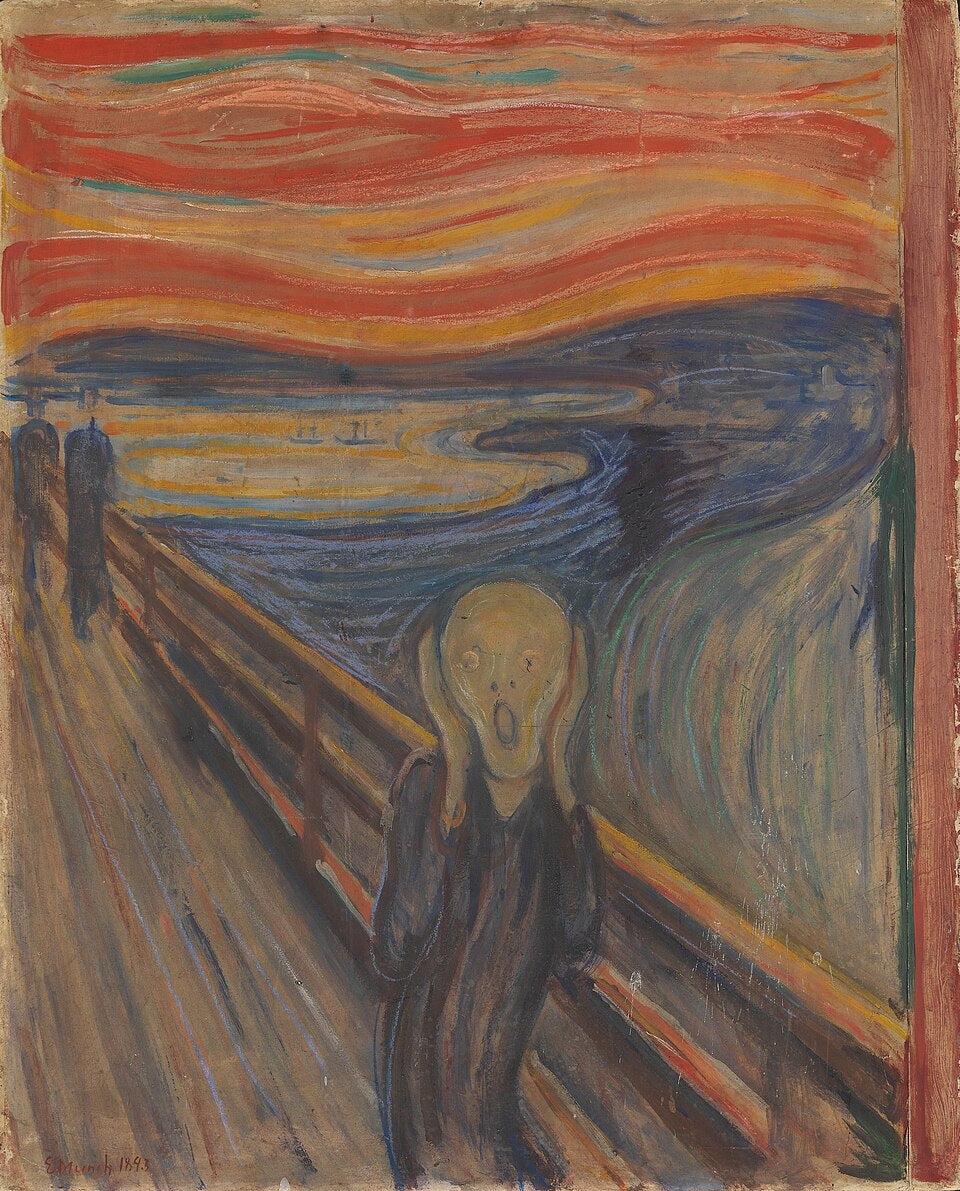 Edvard Munch The Scream - Canvas Print