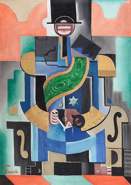 Josef Capek African King - Canvas Print