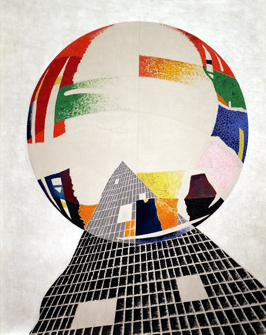 Laszlo Moholy-Nagy Nuclear I - Canvas Print