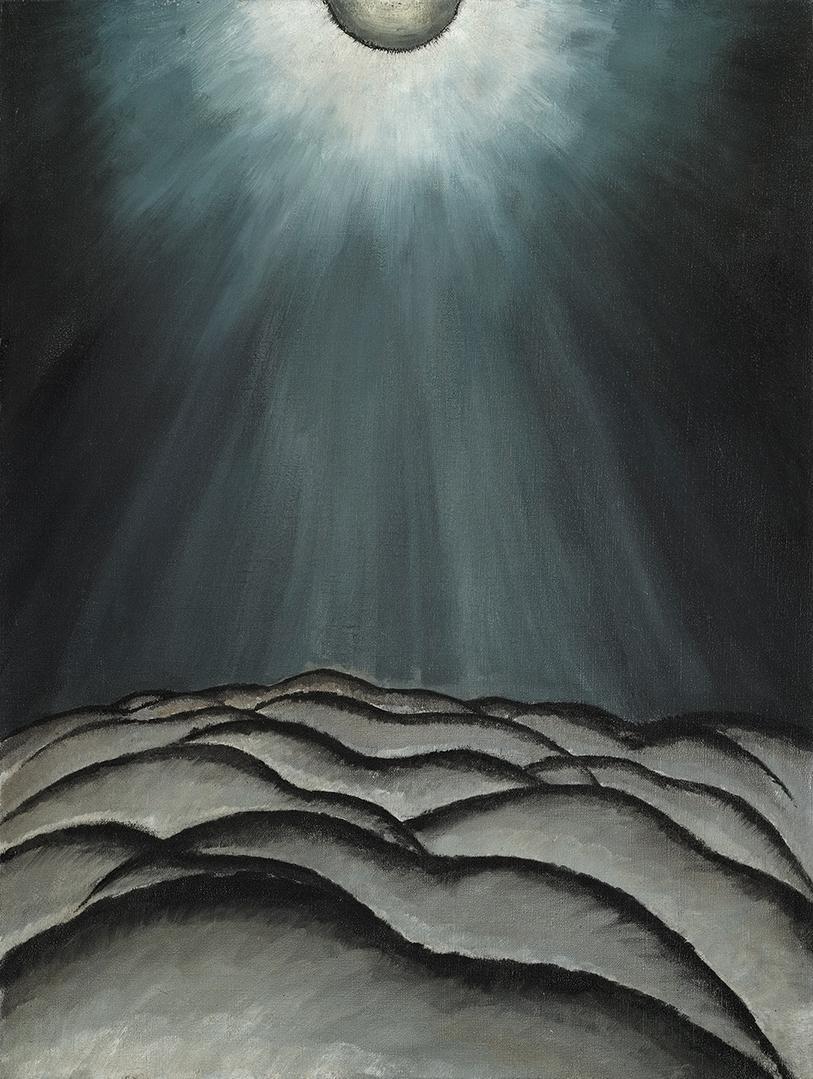 Arthur Dove Moon and Sea No. II - Canvas Print