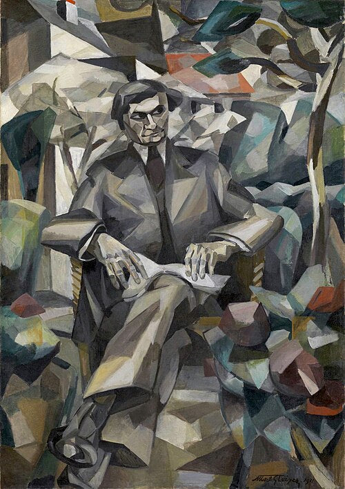 Albert Gleizes Portrait de Jacques Nayral - Canvas Print