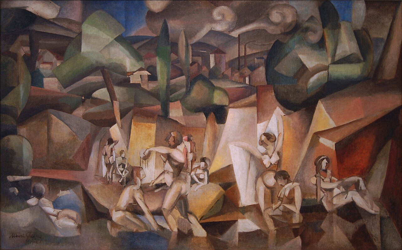 Albert Gleizes The Bathers - Canvas Print