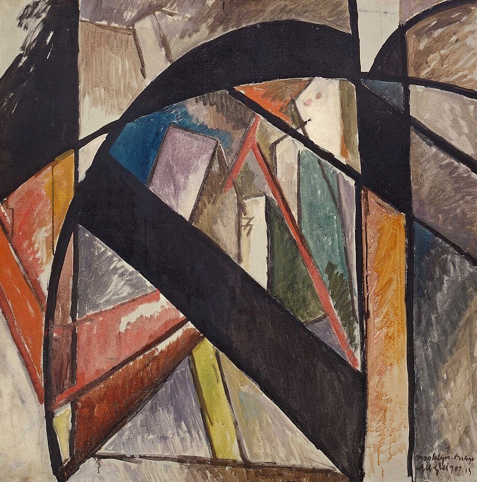 Albert Gleizes Brooklyn Bridge - Canvas Print