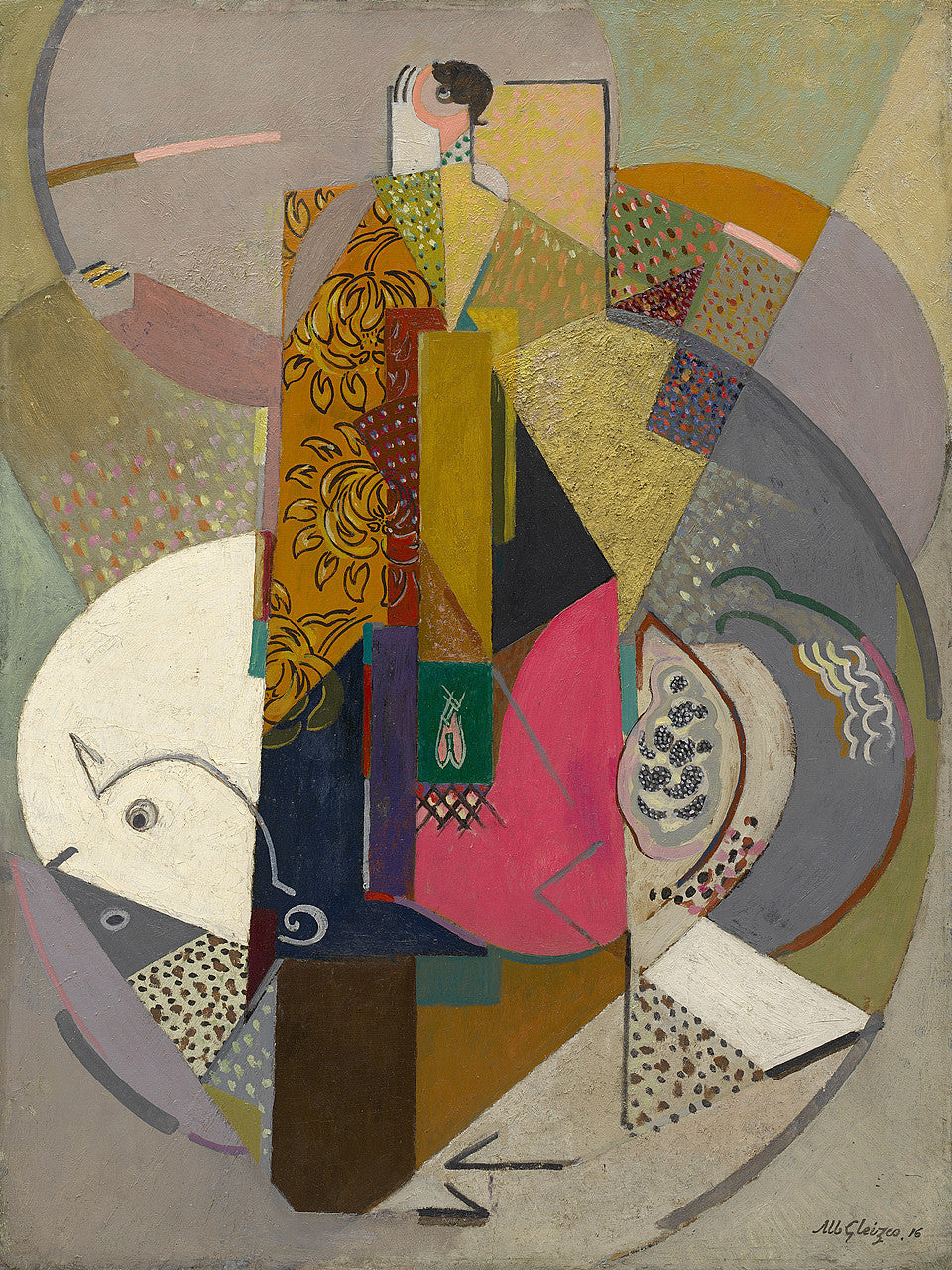 Albert Gleizes Circus Equestrienne - Canvas Print