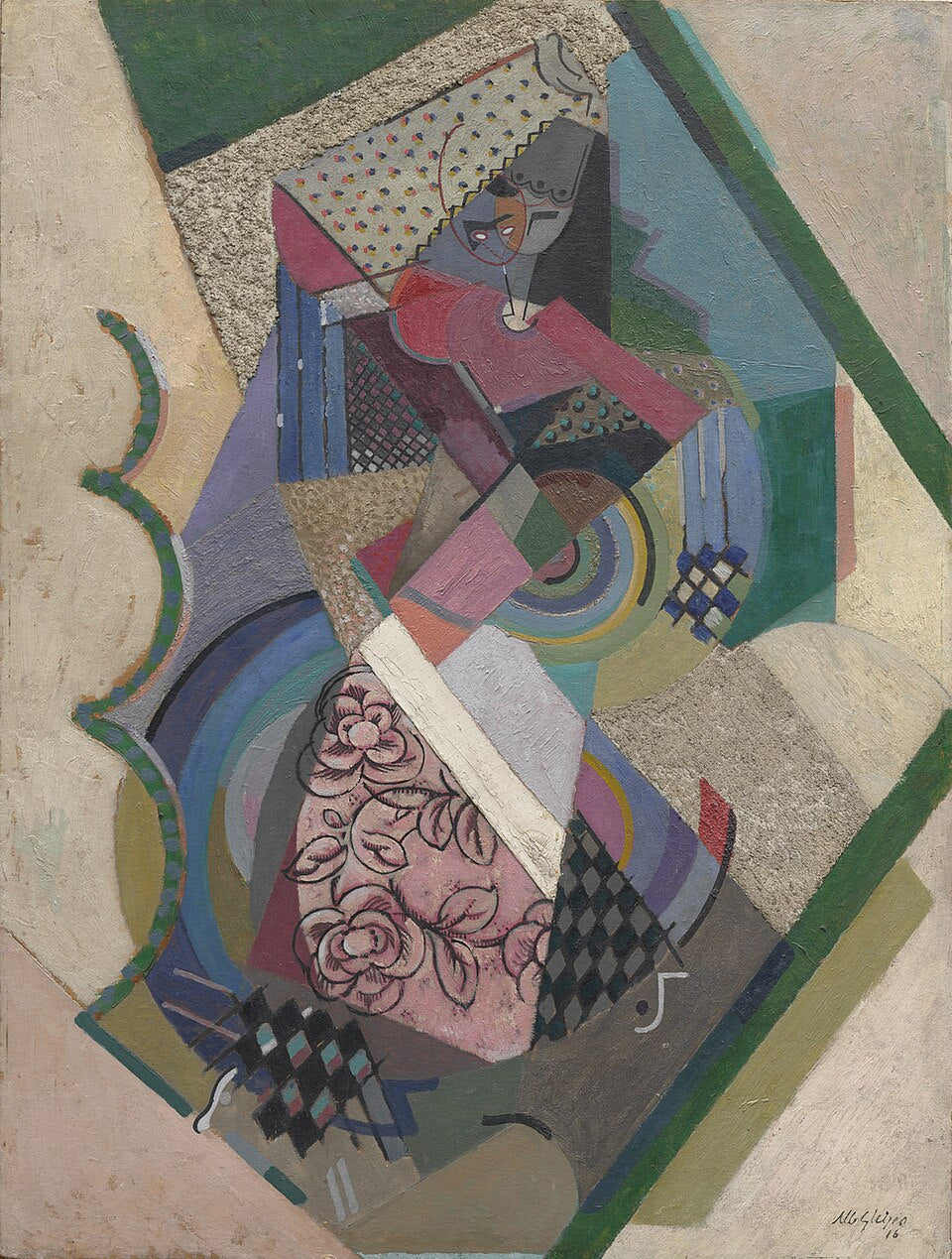 Albert Gleizes Spanish Dancer - Canvas Print