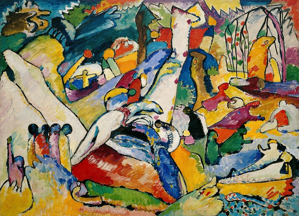 Wassily Kandinsky Sketch for "Composition II" - Canvas Print