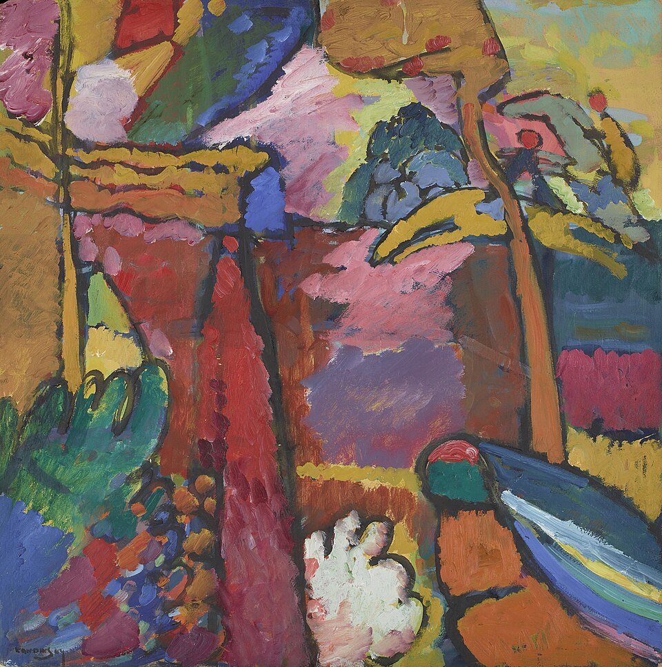 Wassily Kandinsky Study for Improvisation V - Canvas Print