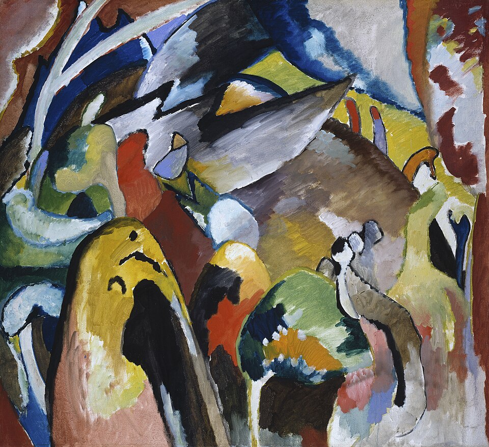 Wassily Kandinsky Improvisation 19a - Canvas Print