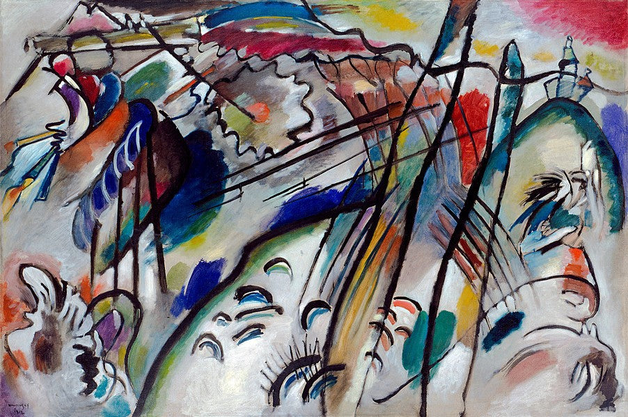 Wassily Kandinsky Improvisation 28 - Canvas Print