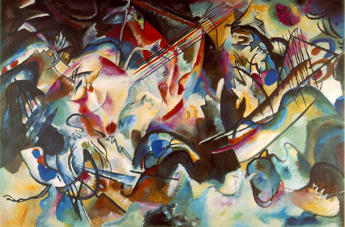 Wassily Kandinsky Composition VI - Canvas Print