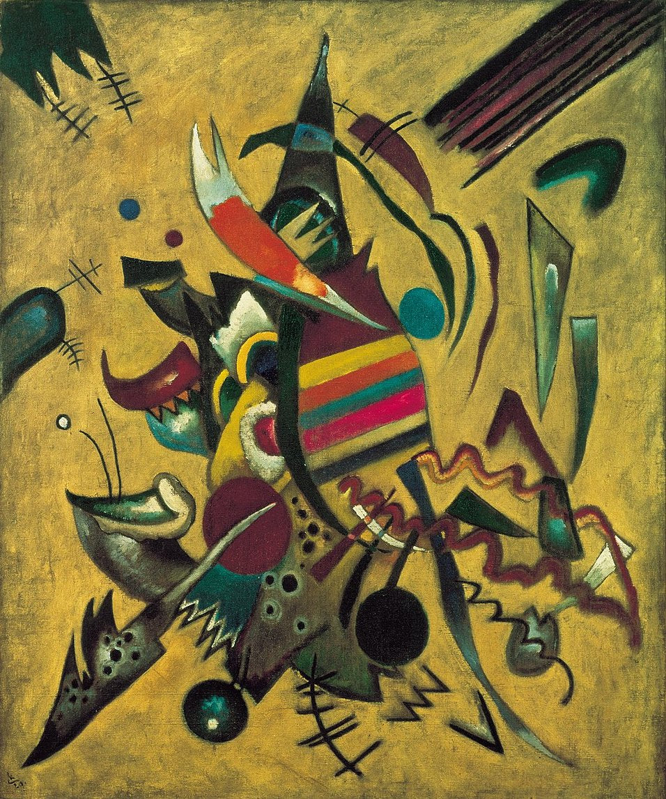 Wassily Kandinsky Points - Canvas Print