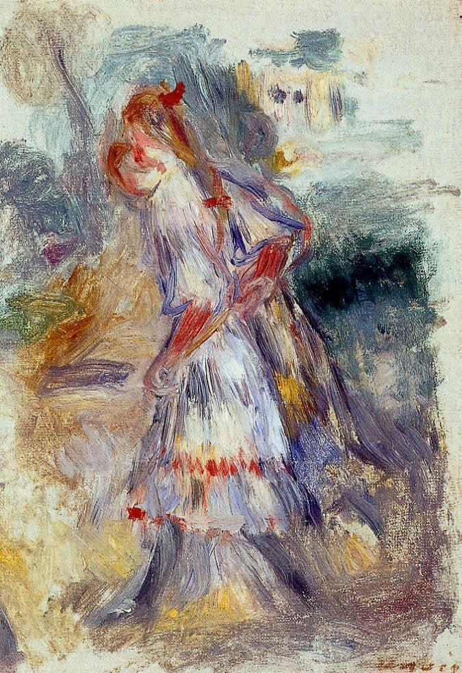 Pierre Auguste Renoir Girls - Canvas Print