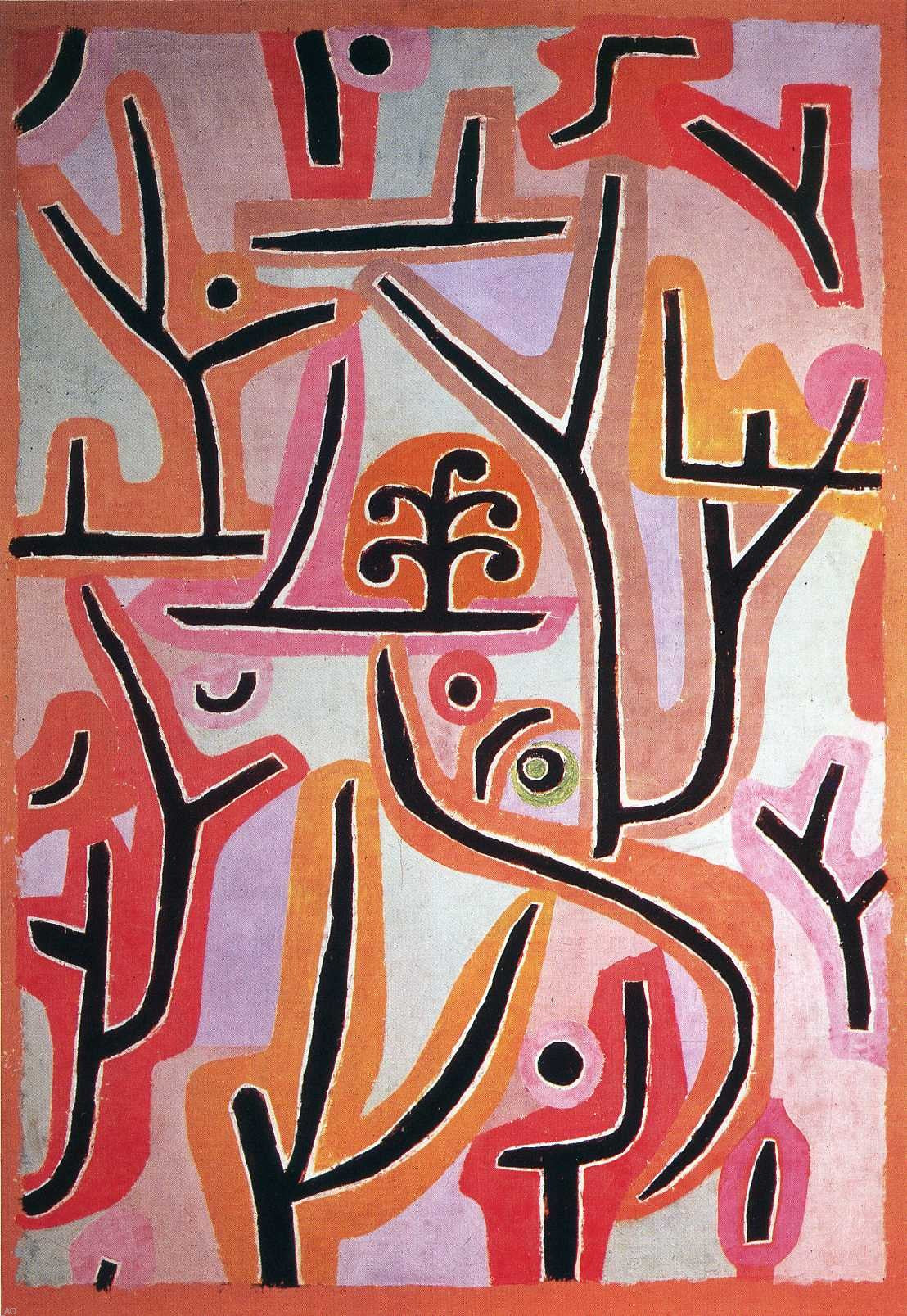 Paul Klee Park Bei Lu - Canvas Print