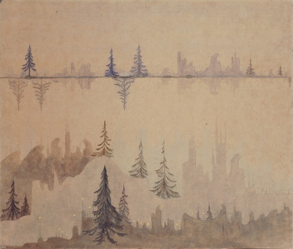 Mikalojus Ciurlionis Fugue - Canvas Print