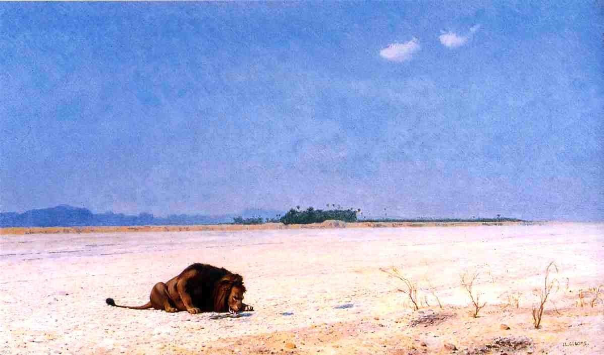 Jean-Leon Gerome Thirst - Canvas Print