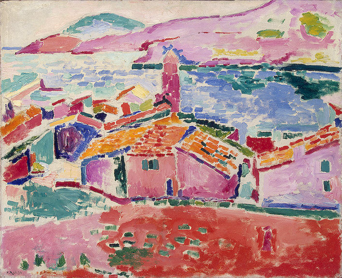 Henri Matisse View of Collioure - Canvas Print