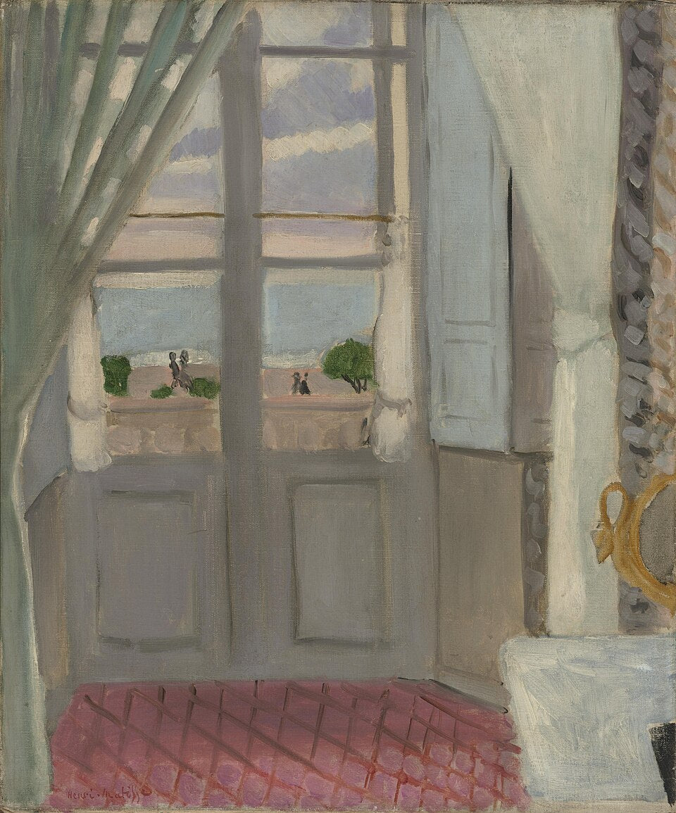 Henri Matisse Interior - Canvas Print