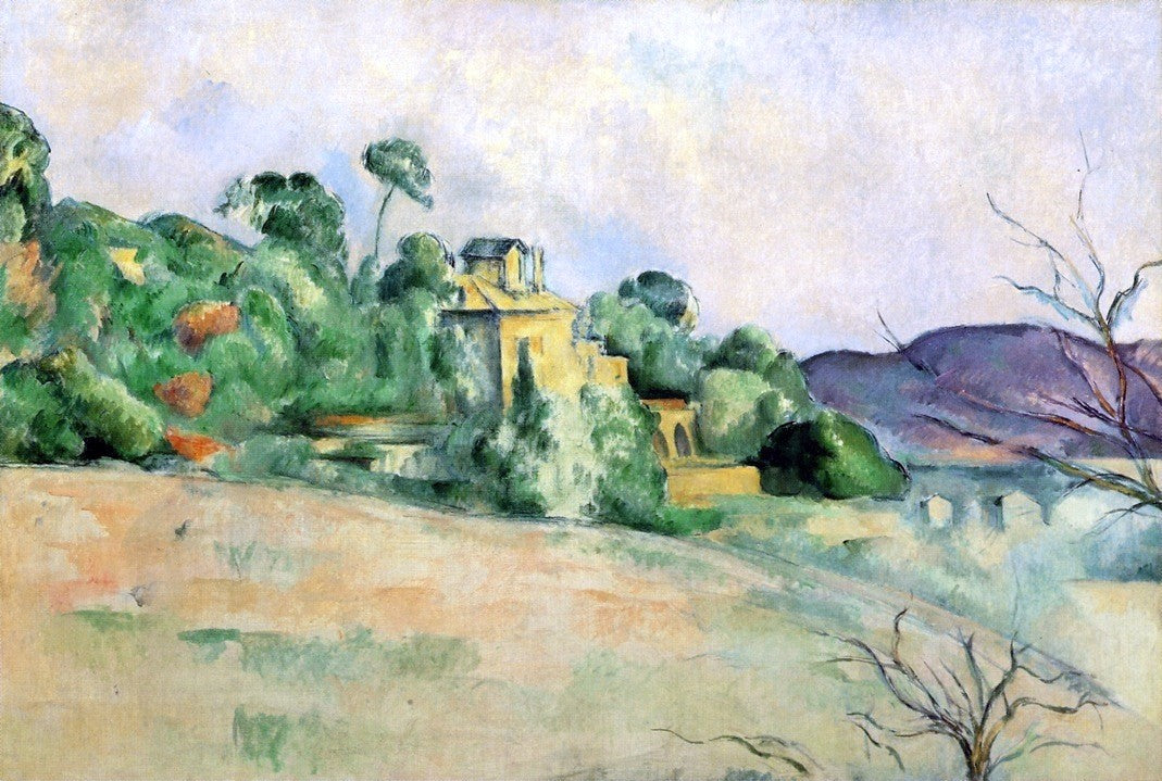Paul Cezanne Landscape at Midday - Canvas Print