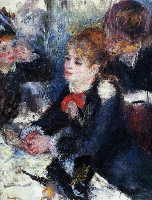 Pierre Auguste Renoir At the Milliner's - Canvas Print