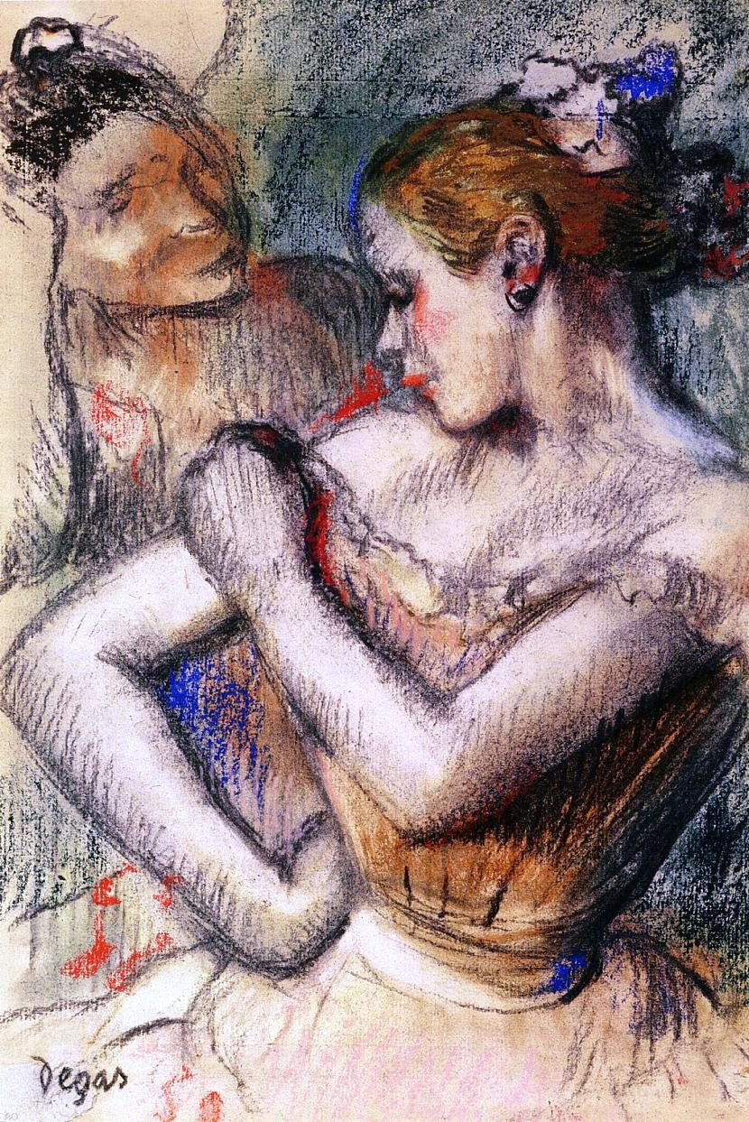 Edgar Degas Dancer - Canvas Print