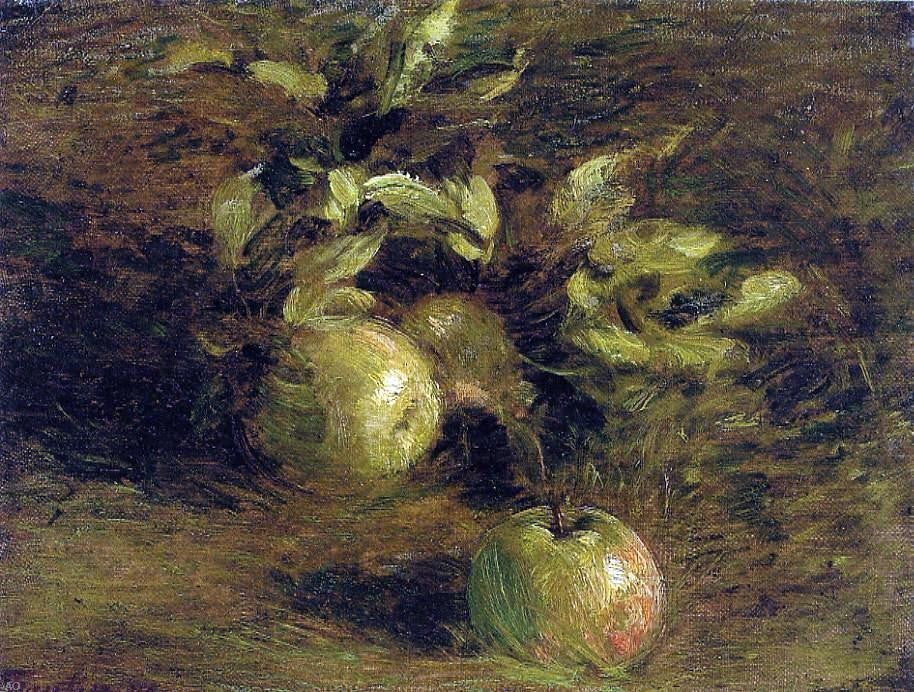 Henri Fantin-Latour Apples - Canvas Print