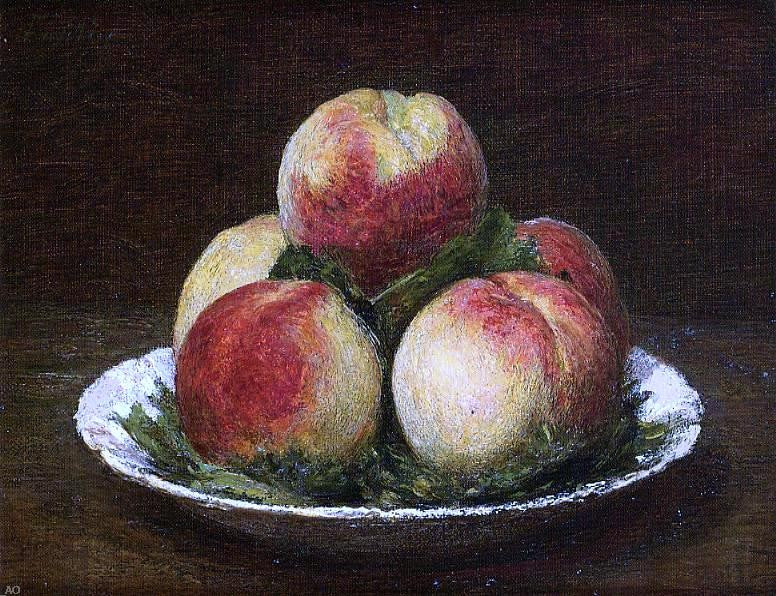 Henri Fantin-Latour Peaches - Canvas Print