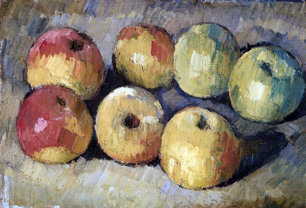 Paul Cezanne Apples - Canvas Print