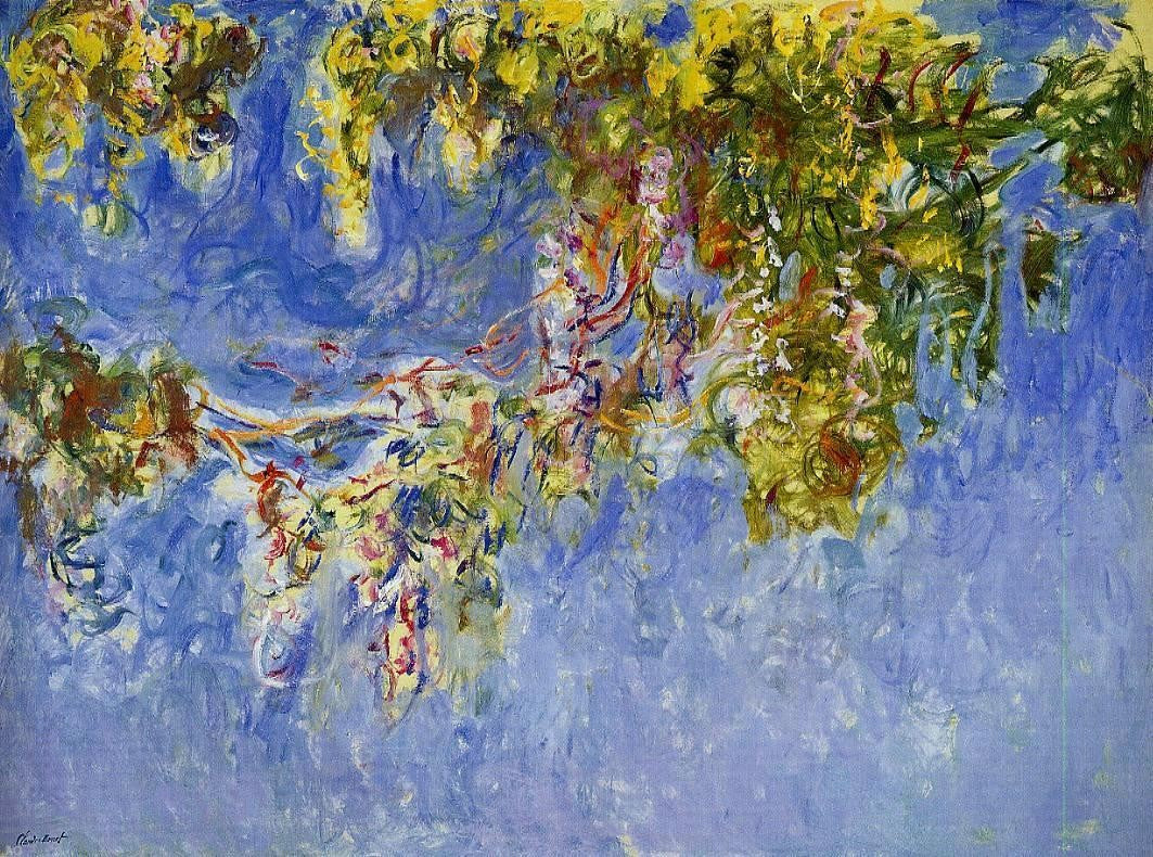 Claude Oscar Monet Wisteria - Canvas Print