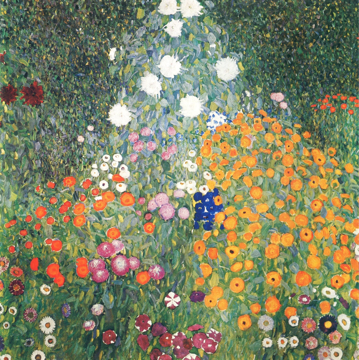 Gustav Klimt Italian Horticultural Landscape - Canvas Print