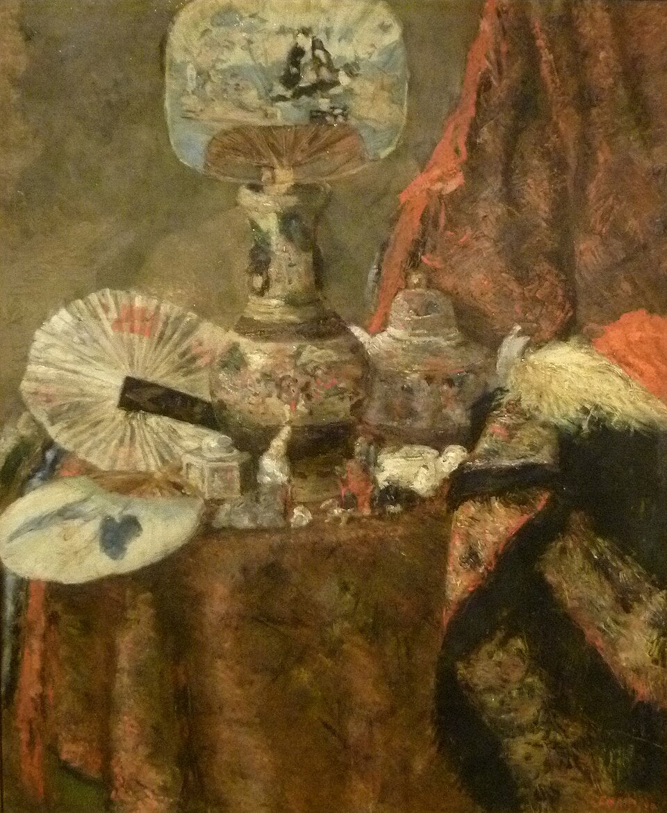 James Ensor Still Life with Chinoiseries - Canvas Print