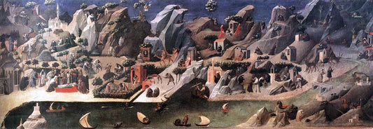 Gherardo Di Jacopo Starnina Thebaid - Canvas Print