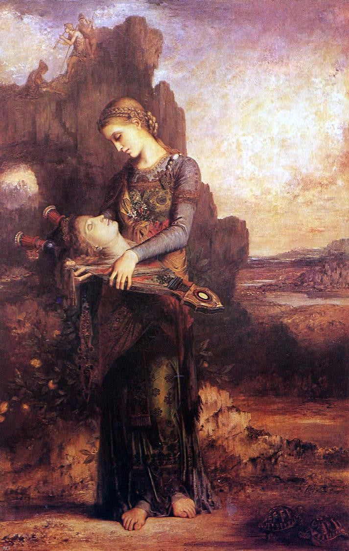 Gustave Moreau Orpheus - Canvas Print