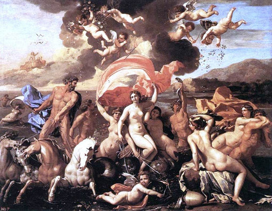Nicolas Poussin The Triumph of Neptune - Canvas Print