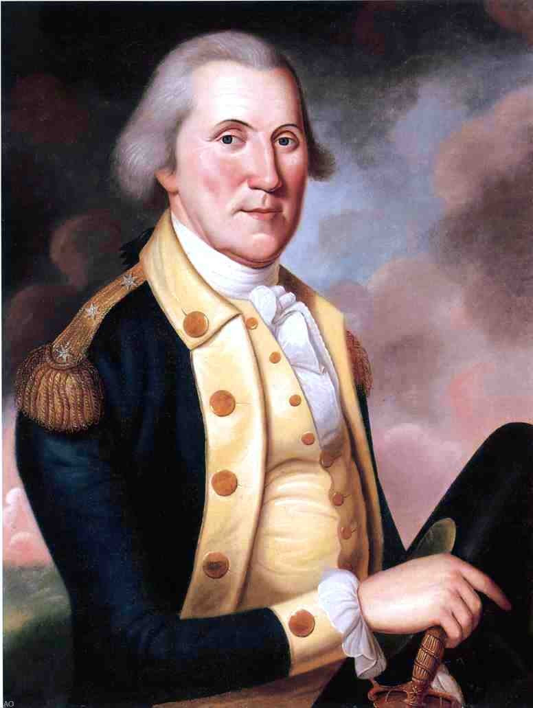 Charles Peale Polk Portrait of George Washington - Canvas Print
