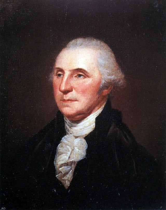 Charles Willson Peale George Washington - Canvas Print