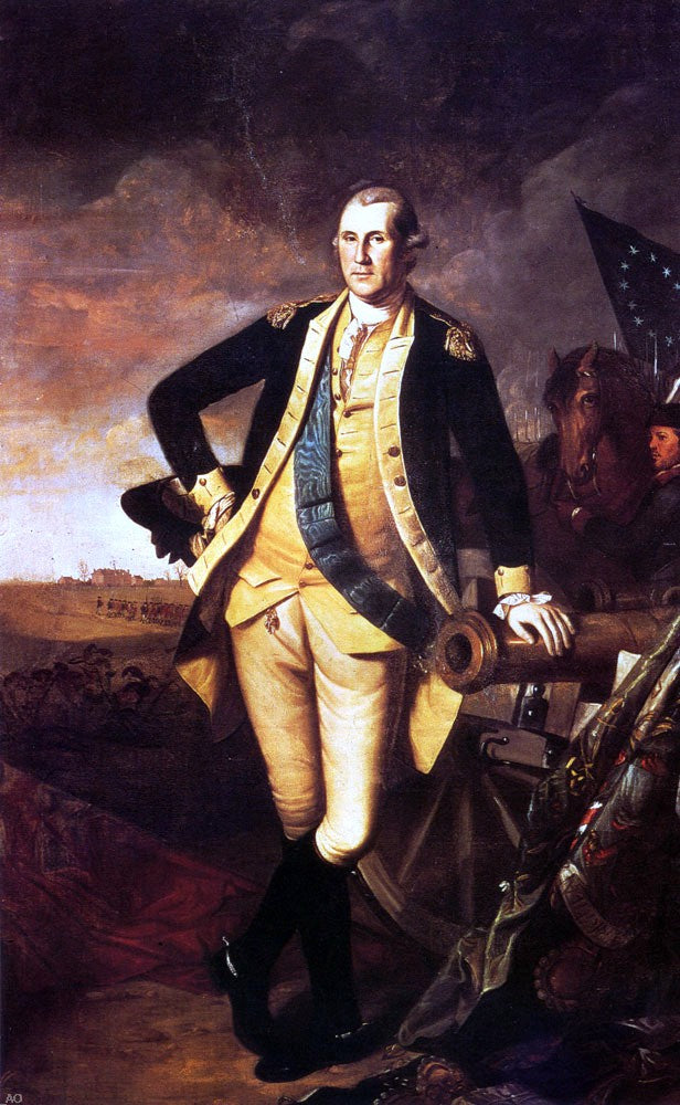 Charles Willson Peale George Washington at Princeton - Canvas Print