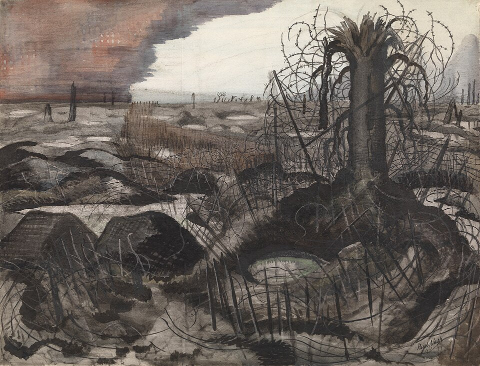 Paul Nash Wire - Canvas Print
