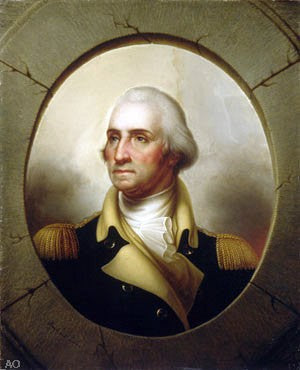 Rembrandt Peale George Washington - Canvas Print