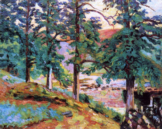 Armand Guillaumin The Creuse - Canvas Print