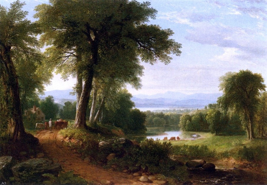 Asher Brown Durand Gathering Storm - Canvas Print
