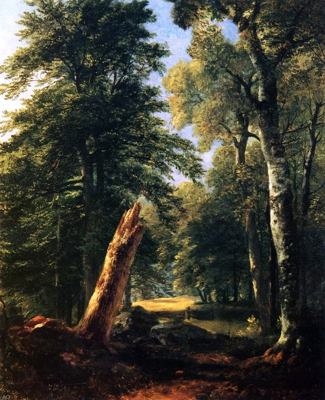 Asher Brown Durand The First Harvest in the Wilderness - Canvas Print