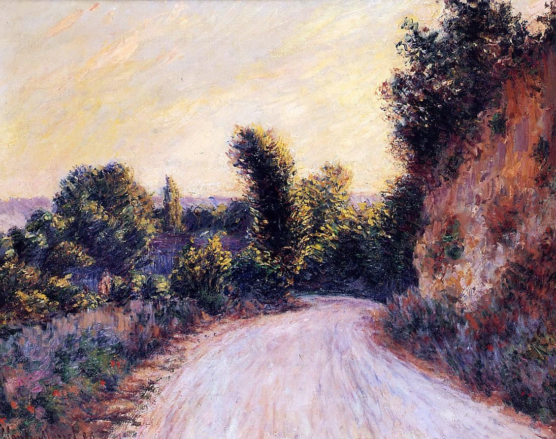 Claude Oscar Monet Path - Canvas Print