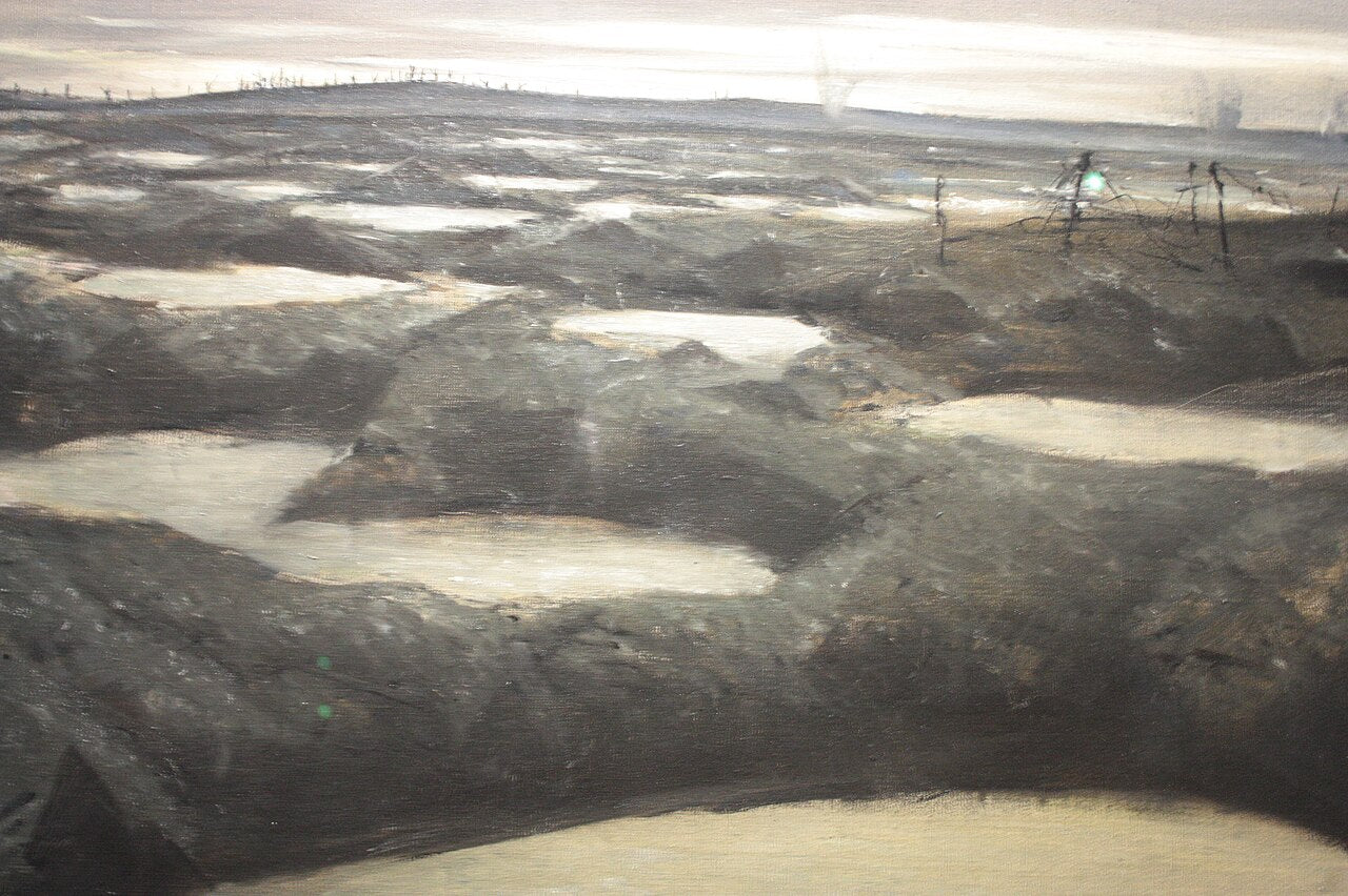 C. R. W. Nevinson After The Push - Canvas Print